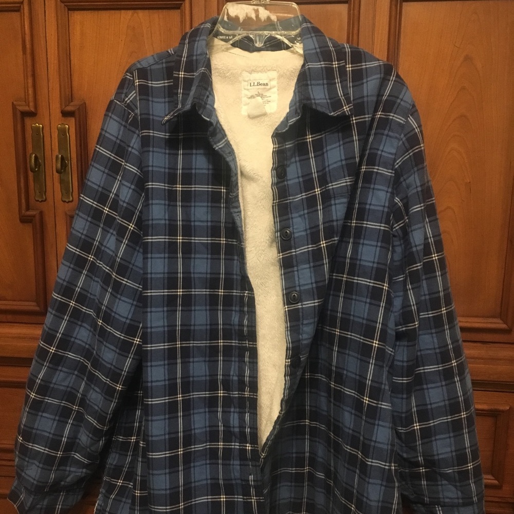 L.L. Bean Insulated Flannel